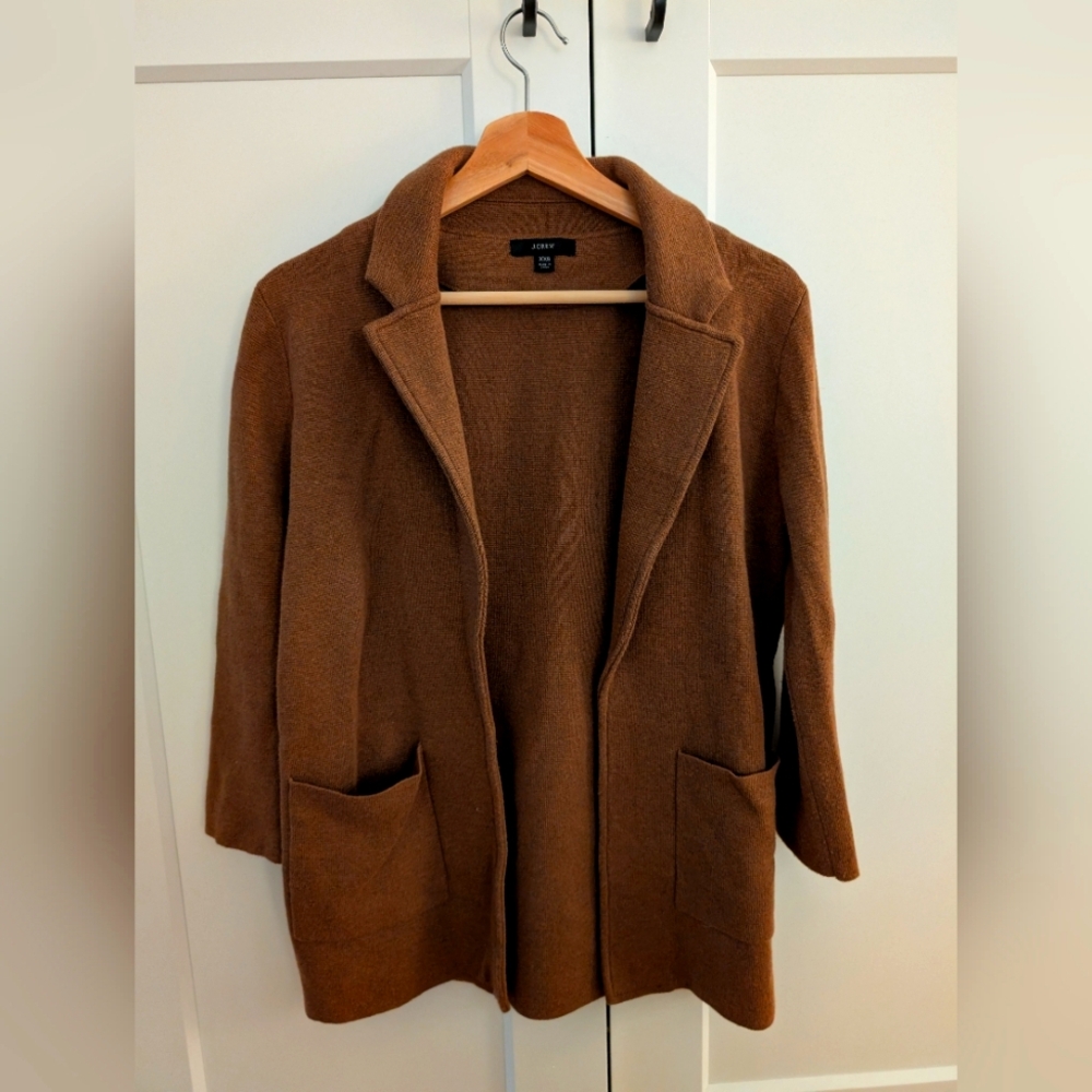 J. Crew Sweater Blazer